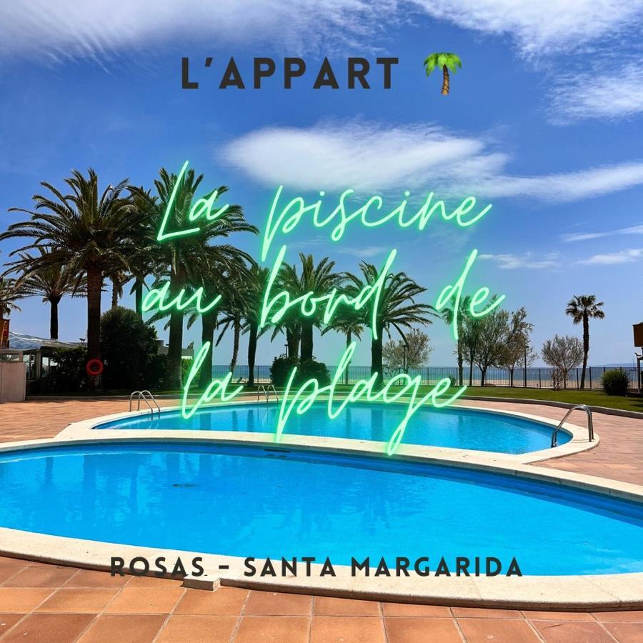 L'Appart-Rosas Boheme Chic, Au Bord De La Mer Exterior foto